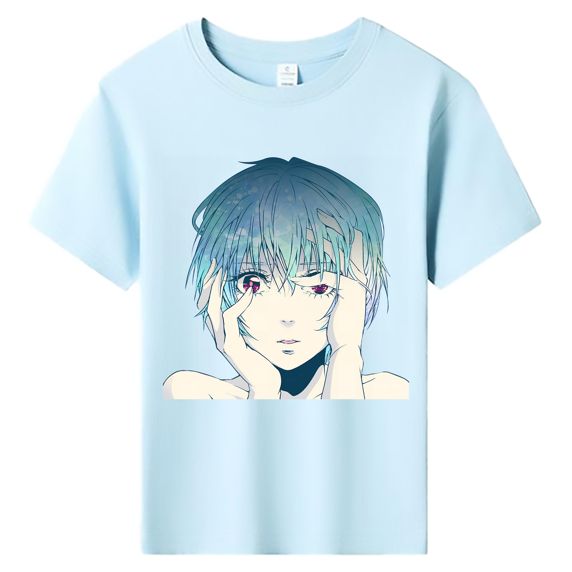 （画像用） EVA 新世紀エヴァンゲリオン 綿100％キッズTシャツ（フロントプリント）
